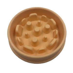 Hot Sale Food Grade Round Silicone Anti-choking Slow Feeding Portable Cat <b>Dog</b> Universal Pet <b>Bowl</b> DurableLight Indoor/Outdoor - Product Image 5