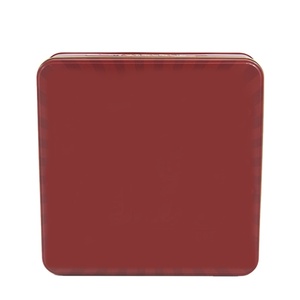 big square tin box food tin can cookies metal box