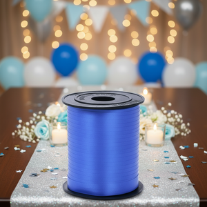 Party Love Perfect for wrapping gifts Cinta Blue Oscuro 450M Ribbon For Party Decorations - Product Image 6