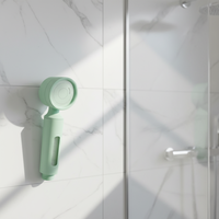 Pommeau de Douche à Haute Pression Économiseur d'Eau Moderne avec Élément Filtrant ACF Finition Chrome Plastique ABS pour Utilisation en Salle de Bain
