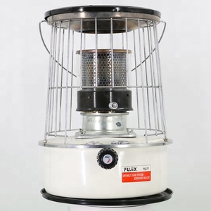 Poêle à pétrole intérieur/extérieur avec cheminée en verre, mèches incluses, thermostat réglable et fonction d'éclairage - Product Image 4