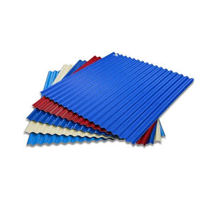 Tôle ondulée en acier galvanisé à chaud conforme à la norme ASTM, dureté maximale, épaisseur 0,14-0,20 mm, service de pliage, toiture métallique économique - Product Image 1