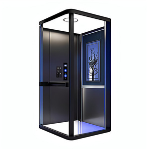 Ascensores Residenciales para Viviendas Pequeñas, Elevadores Hidráulicos sin Eje para Interiores y Exteriores de 3 Pisos, Mini <span class=keywords><strong>Ascensor</strong></span> para el Hogar - Product Image 2