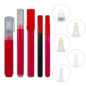 Waterproof metallic paint marker pens with fluorescence colors tire black paint ceramic markers for glass fabric highlighters Ti