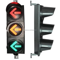 Feu de signalisation directionnel LED à flux élevé 300 mm, étanche IP65, garantie 5 ans, certification CE et routière