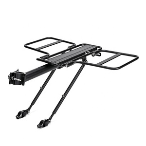 Nuevo Portabicicletas Trasero de Aleación de Fácil Instalación 2026 con Liberación Rápida y Guardabarros, Estante Trasero para Bicicleta de Montaña, para Piezas de <span class=keywords><strong>Minivelo</strong></span> - Product Image 6