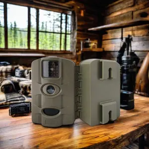 Armadilha para fotos de trilha de vida selvagem, mini câmera de caça, gravador de vídeo à prova d'água, 20MP 1080P, para segurança de fazendas