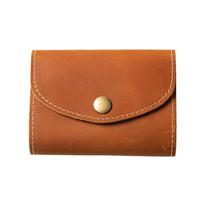 Portefeuille vintage en cuir de vachette pleine fleur Crazy Horse avec boucle, grande capacité, pour homme, en liège, porte-cartes multi-cartes, étui pour cartes de crédit