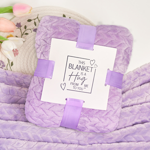 OEM hoa oải hương có được cũng sớm 40oz Tumbler Set chăn nến vớ phụ nữ Spa Bath Set tự chăm sóc gói quà tặng thông cảm hộp - Product Image 5