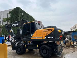 Seconda mano HUNDAIY <span class=keywords><strong>wheel</strong></span> escavatore <span class=keywords><strong>hyundai</strong></span> 210W-9 escavatore di seconda mano a buon mercato per la vendita - Product Image 2