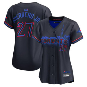 Maillots de baseball pour femmes Toronto City Connect, nom et numéro brodés, logo, manches courtes, uniformes d'été pour adultes, vêtements de sport - Product Image 3