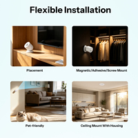 Sonoff SNZB-03PR2 SenseGuard Motion Gen2 Capteur de mouvement PIR Zigbee avec détection de lumière pour usage intérieur, contrôle via application pour la maison via Matter