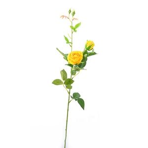 Alta calidad Real toque realista 3D <span class=keywords><strong>de</strong></span> seda Artificial latexFlowers Rosa planta decorativa casa jardín <span class=keywords><strong>de</strong></span> <span class=keywords><strong>boda</strong></span> acuerdo - Product Image 3