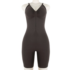 Body gainant amincissant pour femme à haute compression avec fermeture éclair, effet ventre plat, rehausseur de fesses et amincisseur de cuisses - Product Image 2