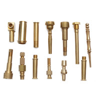 Pièces en laiton usinées CNC de qualité industrielle, services de tournage et de fraisage CNC sur mesure pour capteurs automobiles et outils de quincaillerie