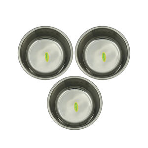 Ensemble de 6 bols à mélanger en acier inoxydable plus résistants et plus lourds du Bangladesh avec logo de client de la meilleure qualité à bas prix - Product Image 3