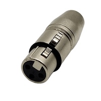 Adaptateur XLR Femelle vers Jack Stéréo 3,5 mm, Adaptateur Jack 3,5 mm TRS à XLR Femelle 3 Pôles, Adaptateur XLR Femelle vers Jack 3,5 mm