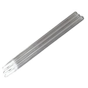 Glass Smoking Straw 14*300 Mm Round Disposable Cigarette Filter For <b>Hookah</b> Accessories - Product Image 5