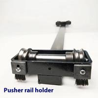 Rail de guidage de roue en acier de précision pour scie à Table coulissante pièces de machines à bois voiture de course piste coulissante tige de planche à découper