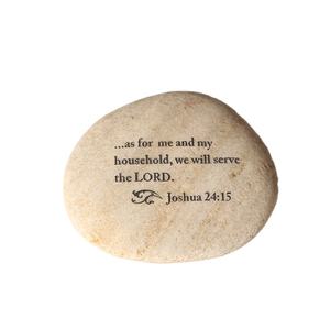 Fabrikant Low Moq Verjaardagscadeau Zwarte Zegen Palm Kiezels Diverse Aangepaste Gegraveerde Rivier Woord <span class=keywords><strong>Rock</strong></span> Steen Voor Souvenir - Product Image 6