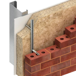 Ván ép bê tông tùy chỉnh hình thức quan hệ tường 6-3/8 in. X 7/8 vào. Mạ kẽm tường Tie, cạnh thẳng, tường Tie hình thức - Product Image 5