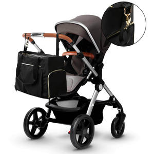 เครื่องปั๊มนมแบบพกพาและกระเป๋าใส่ผ้าอ้อมพร้อมช่องใส่แล็ปท็อปขนาด 15 นิ้ว ใช้ได้กับ /Spectra/<span class=keywords><strong>Evenflo</strong></span> ผลิตจากโพลีเอสเตอร์ ความจุ 20-35 ลิตร - Product Image 6