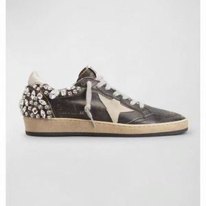 Chaussures décontractées, style rétro, en cuir de vachette avec strass, motif étoile à cinq branches pour homme, avec talonnette et semelles intérieures rehaussantes - Product Image 6