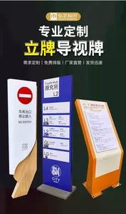 Insegna Direzionale Autoportante per Esterni, Indicatore per Parcheggi, Cartello Pubblicitario Illuminato Personalizzato per Uso Commerciale - Product Image 2