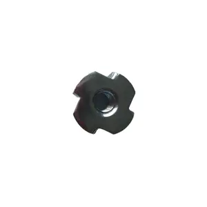 T <strong>Nut</strong> Zinc Plated 4 Prong <strong>Tee</strong> <strong>Nuts</strong> M6 X 9 - Product Image 1