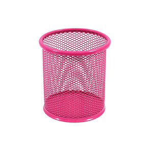 <span class=keywords><strong>Rosa</strong></span> solido e leggero in rete metallica portapenne tazza per <span class=keywords><strong>scrivania</strong></span> da ufficio <span class=keywords><strong>Organizer</strong></span> con rivestimento antiruggine - Product Image 4