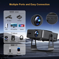 Funphenix P7-ULTRA 2026 Nouveau projecteur domestique portable mini au design innovant avec système Android 11, mise au point automatique, 400 ANSI Lumens FHD