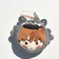 10CM Kpop JUNGKOOK V JIMIN 2025 FESTA POP-UP peluche porte-clés SUGA JIN RM J-HOPE mignon grosse tête poupée porte-clés Fans cadeau d'anniversaire