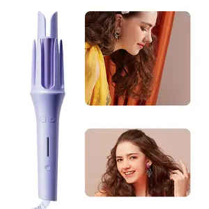 Hot Selling Rotating Big Wave Curling Iron Automatic Hair Curler Iron Newest Automatic Rotating Curling Crimper Automatic Hair