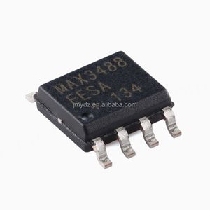 MAX3488 MAX3488EESA+T SOIC-8 Chip Transceptor RS-485/422 de 12Mbps con Frecuencia de Oscilación Limitada - Product Image 1