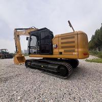 Excavatrice sur chenilles Caterpillar CAT320GC d'occasion, Cat 320GC hydraulique pour travaux de terrassement et de construction