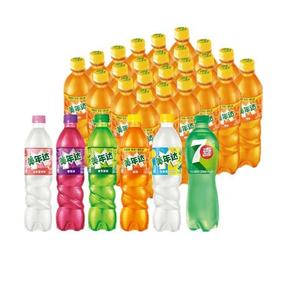 Refresco Frutal Bajo en Grasa con Gas de Maracuyá, Melocotón, Manzana Verde y Uva, 500ml*12 Botellas - Product Image 1