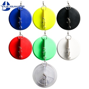 Disco de arrastre de 124mm, buzo profundo con cintas brillantes, forma circular, tablero de buceo de pesca <span class=keywords><strong>Dipsy</strong></span> de plástico - Product Image 5