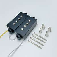 Custom Winding Solution Black Electric Guitar Pickup Bobbins for Professional Luthiers Stringed Instruments Repair