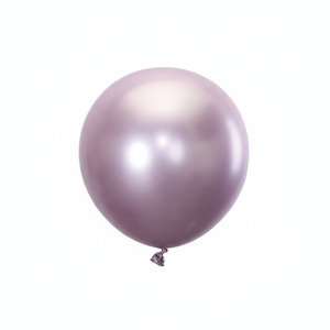 Set di 6 Palloncini a Forma di Lettera Metallizzati Viola Chiaro da 10 Pollici per Feste ed Eventi, Celebrazioni di Ritorno a Scuola - Product Image 2
