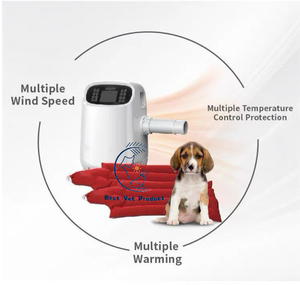 Unidad de Calentamiento por Aire Forzado de Grado Veterinario con Sistema de Control de Temperatura Constante para UCI y Cirugía de Mascotas - Product Image 3