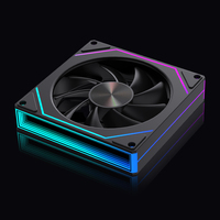Lovingcool usine ARGB vente chaude PWM CPU refroidissement contrôle de température intelligent boîtier d'ordinateur processeur boîtier ventilateur