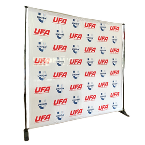 8ft x 8ft và 8ft x 10FT <span class=keywords><strong>Backdrop</strong></span> hiển thị bước và lặp lại biểu ngữ đứng cho ô tô và giáo dục các sự kiện trong nhà - Product Image 5