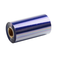 Resina/cera/cinta de transferencia térmica de 12mm al por mayor para impresoras de código de barras compatibles con impresoras de etiquetas Epson y Brother