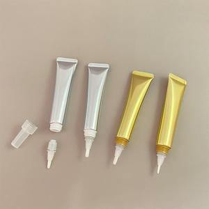 Tubo de esmalte de uñas de 15 ml con pincel, etiqueta privada, tubo exprimible para gel de cejas con aplicador de pincel - Product Image 2