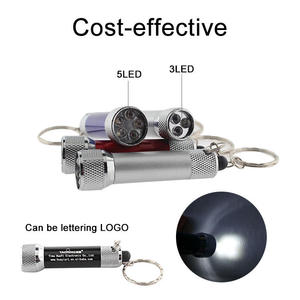 Keyring Mini COB đèn Pin Hot Bán Quà tặng khuyến mãi 5 Led túi nhỏ tùy chỉnh Mini torch nhôm Keychain đèn pin - Product Image 6