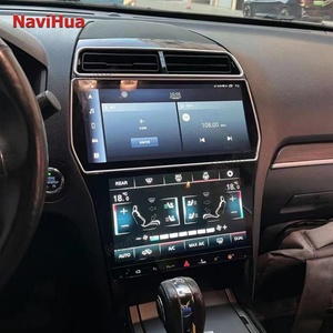 NaviHua Nouveau design 10'' Panneau AC + 12.3'' Radio multimédia Android Auto Lecteur DVD de voiture GPS Navigation pour Ford Explorer 2011-2019 - Product Image 6