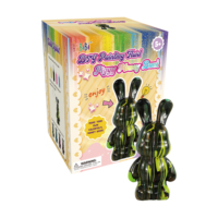 Vente en gros d'usine-DIY Fluid Bear Set Handmade Customize Animal Designs Violent Bear Fluid Painting Kit Pvc Vinyl Model
