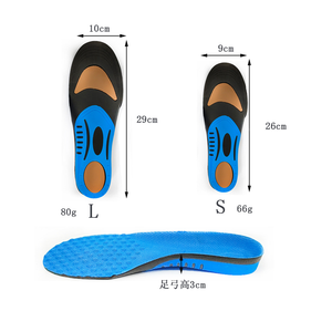 Semelle de sport de soutien de la voûte plantaire Semelle intérieure de massage en matériau EVA <span class=keywords><strong>pour</strong></span> <span class=keywords><strong>pieds</strong></span> <span class=keywords><strong>plats</strong></span> de <span class=keywords><strong>basket</strong></span>-ball corrigeant l'absorption des chocs et de la sueur - Product Image 6