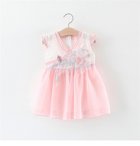 Ropa Infantil Malasia en el Día de la Independencia, Vestido de Bebé con Bordado Tradicional a Mano para Niños, Ropa de Boutique - Product Image 2