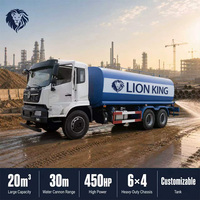 Camion-citerne à eau en acier diesel Dongfeng VR 6x4 20m³ – Nouveau camion pulvérisateur fonctionnel pour l'arrosage routier et la lutte contre la poussière